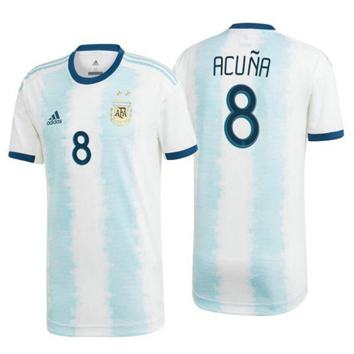 Camisetas Acuna 8 Argentina 2020 Primera Equipacion
