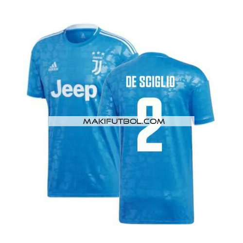 camiseta De Sciglio 2 juventus 2019-2020 tercera equipacion
