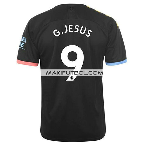 camiseta G.Jesus 9 manchester city 2019-2020 segunda equipacion