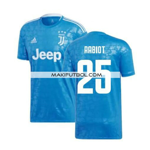 camiseta Rabiot 25 juventus 2019-2020 tercera equipacion