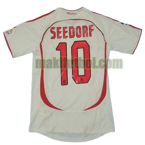camisetas ac milan 2006-2007 segunda seedorf 10