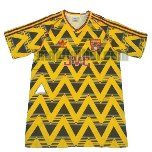 camisetas arsenal 1991-1993 segunda