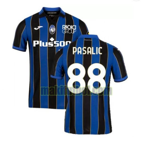 camisetas atalanta b.c 2021 2022 primera pasalic 88 azul negro