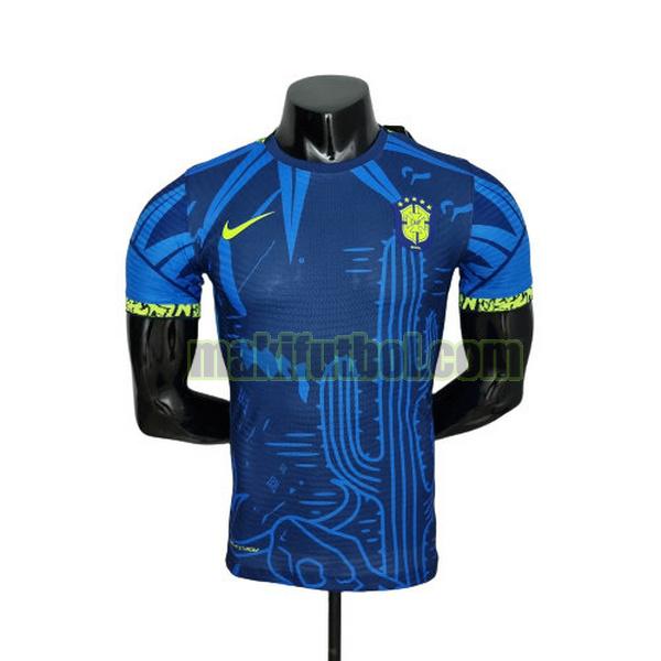 camisetas brasil 2022 classic player azul