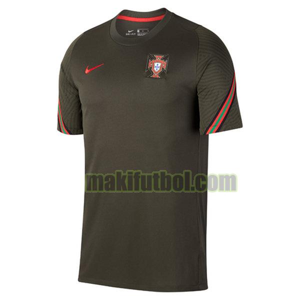 camisetas entrenamiento portugal 2020-2021 gris