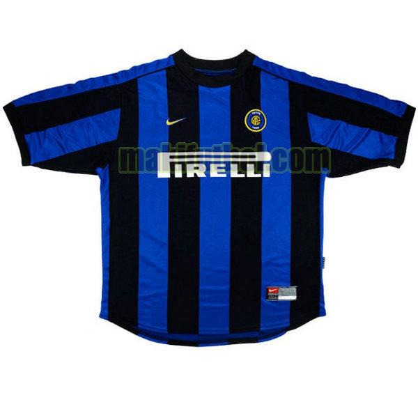 camisetas inter milan 1999-2000 primera azul