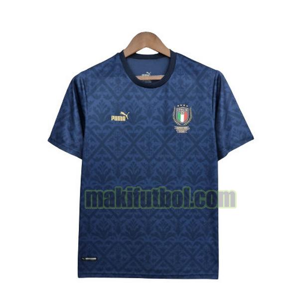 camisetas italia 2022 euro special edition azul negro