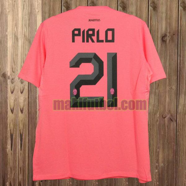 camisetas juventus 2011-2012 segunda pirlo 21 rosa