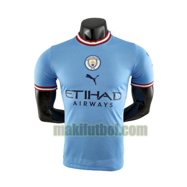 camisetas manchester city 2022 2023 primera player azul