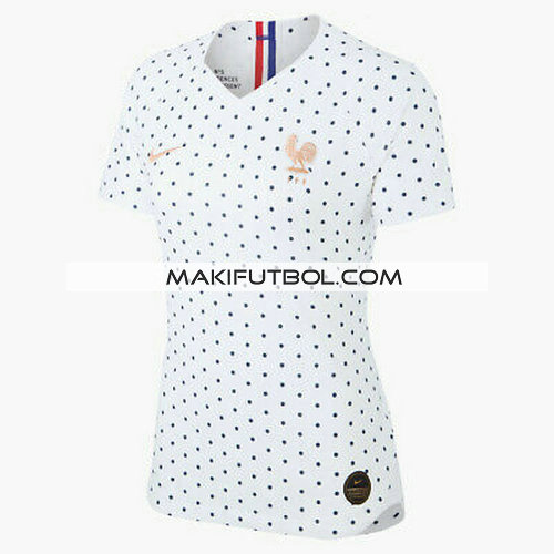 camisetas mujeres francia 2019-2020 segunda equipacion