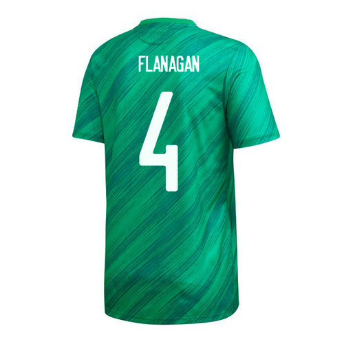 Camiseta Irlanda du Norte flanagan 4 Primera Equipacion 2020