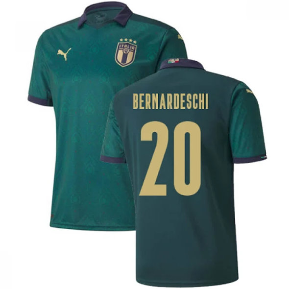 Camiseta Italia Bernardeschi 20 Tercera Equipacion 2020