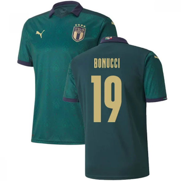 Camiseta Italia Bonucci 19 Tercera Equipacion 2020