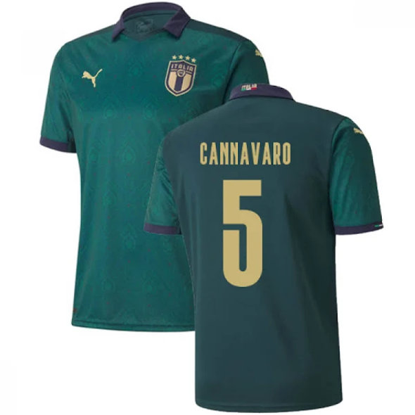 Camiseta Italia Cannavaro 5 Tercera Equipacion 2020