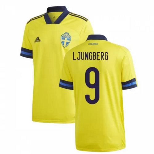 Camiseta Suecia ljungberg 9 Primera Equipacion 2020-2021