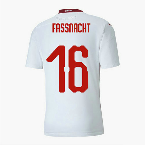 Camiseta Suiza fassnacht 16 Segunda Equipacion 2020-2021