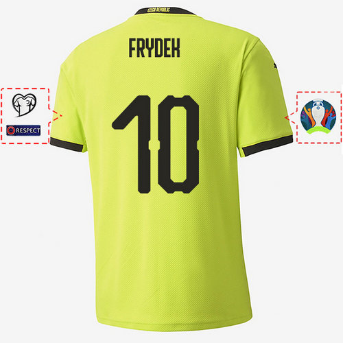Camiseta frydek 10 República Checa 2020 Segunda Equipacion