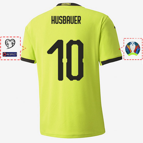 Camiseta husbauer 10 República Checa 2020 Segunda Equipacion