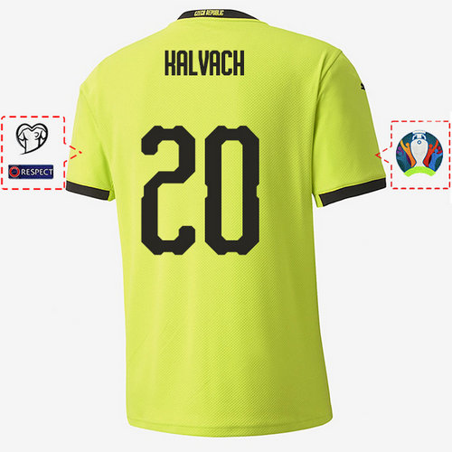 Camiseta kalvach 20 República Checa 2020 Segunda Equipacion