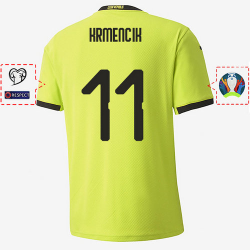 Camiseta krmencik 11 República Checa 2020 Segunda Equipacion