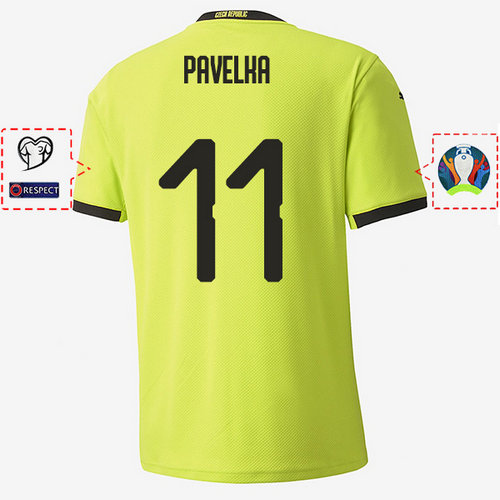 Camiseta pavelka 11 República Checa 2020 Segunda Equipacion