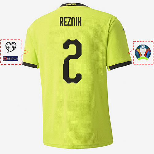 Camiseta reznik 2 República Checa 2020 Segunda Equipacion
