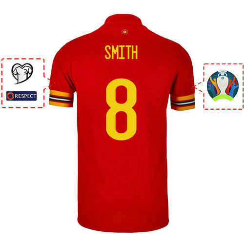 Camiseta smith 8 Gales 2020 Primera Equipacion
