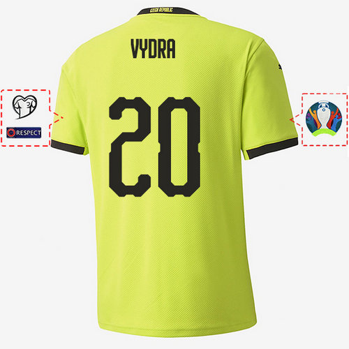 Camiseta vydra 20 República Checa 2020 Segunda Equipacion