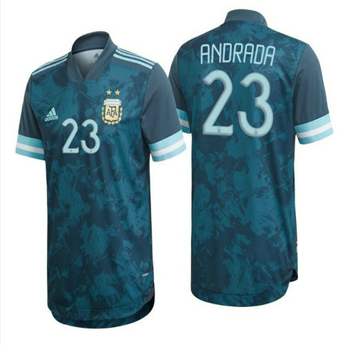Camisetas Andrada 23 argentina 2020 Segunda Equipacion