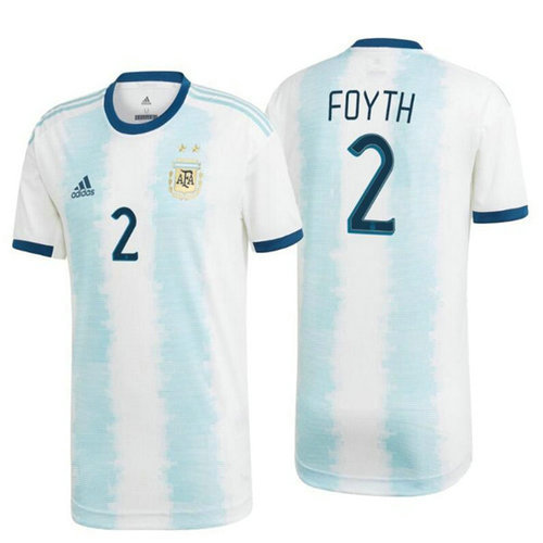 Camisetas Foyth 2 Argentina 2020 Primera Equipacion