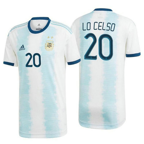 Camisetas Lo Celso 20 Argentina 2020 Primera Equipacion