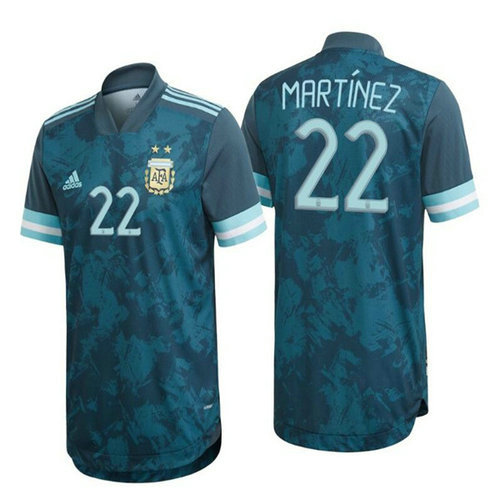 Camisetas Martínez 22 argentina 2020 Segunda Equipacion
