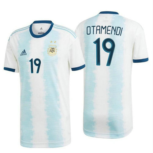Camisetas Otamendi 19 Argentina 2020 Primera Equipacion