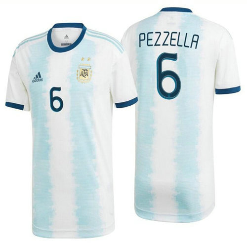 Camisetas Pezzella 6 Argentina 2020 Primera Equipacion