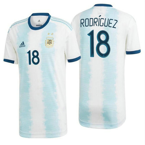Camisetas Rodríguez 18 Argentina 2020 Primera Equipacion