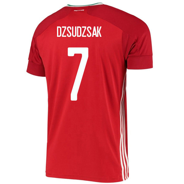 Camisetas dzsudzsak 7 Hungría 2020 Primera Equipacion