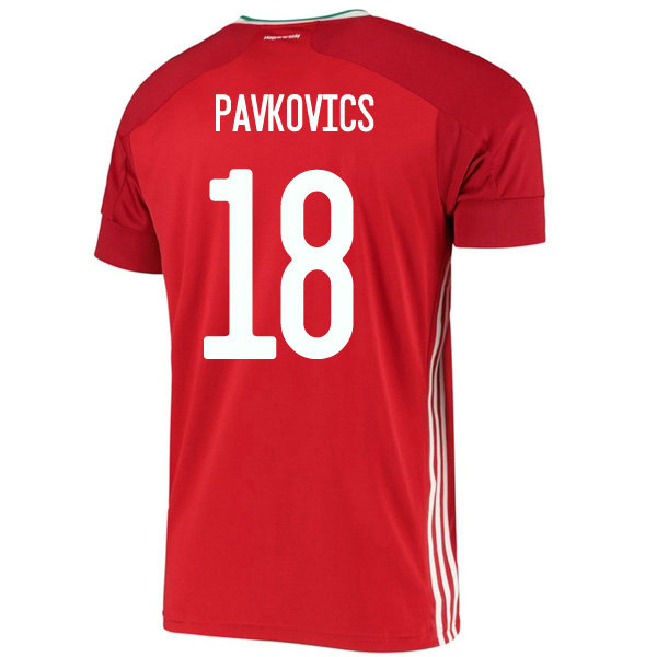 Camisetas pavkovics 18 Hungría 2020 Primera Equipacion