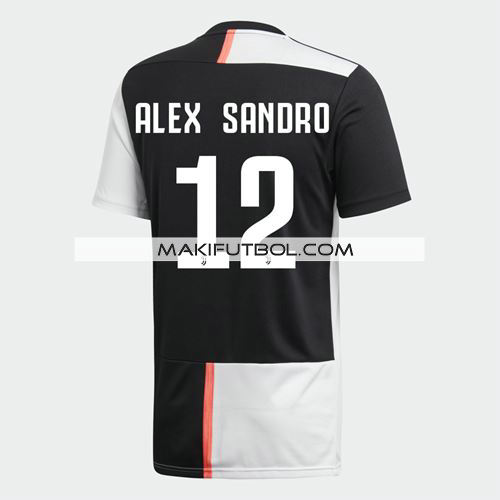 camiseta alex sandro 12 juventus 2019-2020 primera equipacion
