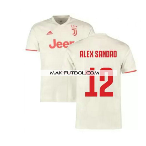 camiseta Alex Sandro 12 juventus 2019-2020 segunda equipacion