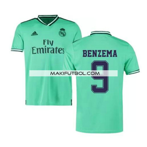 camiseta Benzema 9 real madrid 2019-2020 tercera equipacion