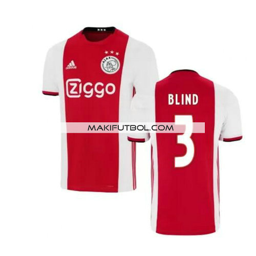 camiseta Blind 3 ajax 2019-2020 primera equipacion