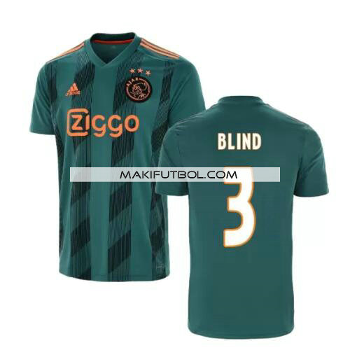camiseta Blind 3 ajax 2019-2020 segunda equipacion
