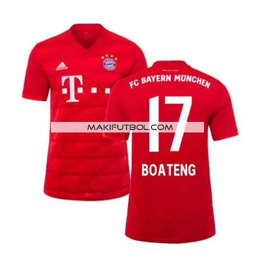 camiseta Boateng 17 bayern munich 2019-2020 primera equipacion