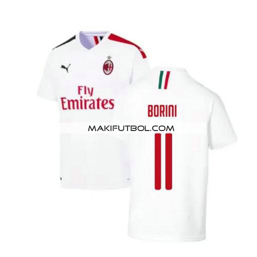 camiseta Borini 11 ac milan 2019-2020 segunda equipacion