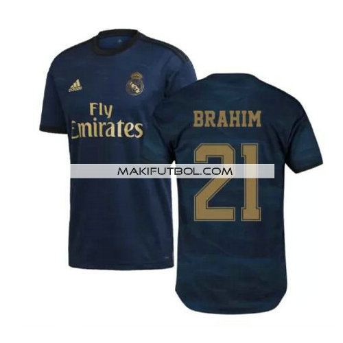 camiseta Brahim 21 real madrid 2019-2020 segunda equipacion