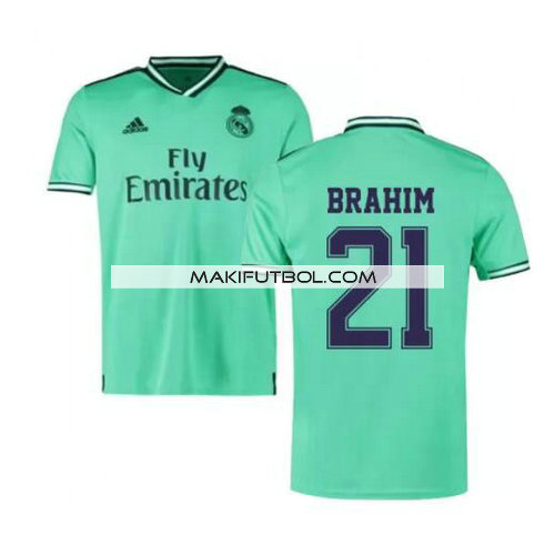 camiseta Brahim 21 real madrid 2019-2020 tercera equipacion
