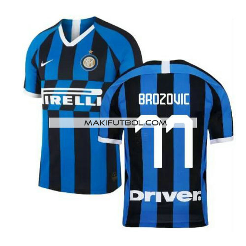 camiseta Brozovic 77 inter milan 2019-2020 primera equipacion