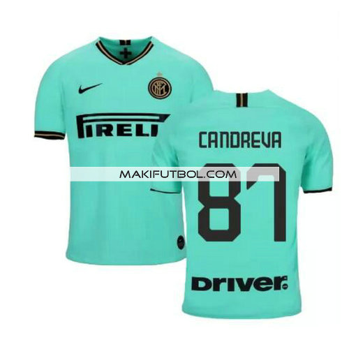 camiseta Candreva 87 inter milan 2019-2020 segunda equipacion