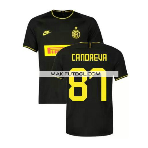camiseta Candreva 87 inter milan 2019-2020 tercera equipacione