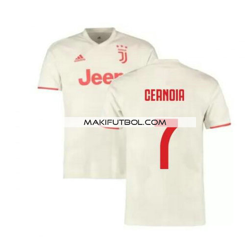 camiseta Cernoia 7 juventus 2019-2020 segunda equipacion